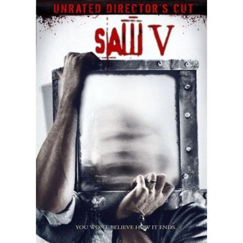Saw V Unrated Director's Cut DVD Movie LionsGate Widescreen 2008